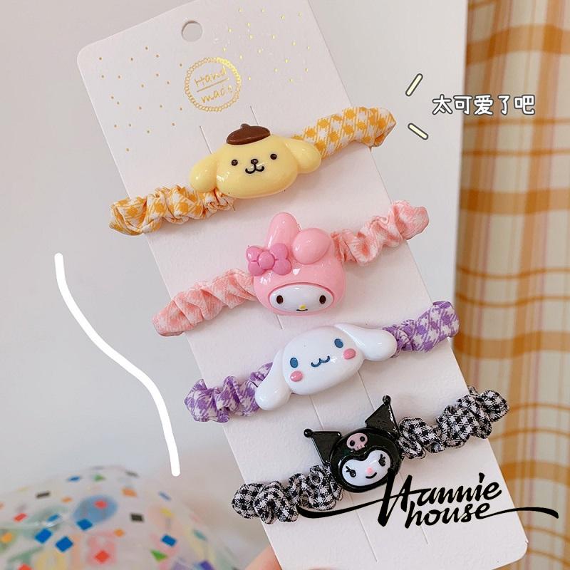 Dây buộc tóc hình chú chó hoạt hình dễ thương