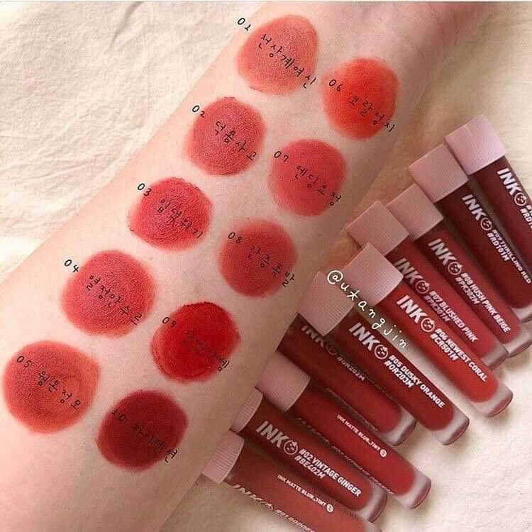 Son Kem Lì Mềm Mịn Môi Peripera Ink Matte Blur Tint 3.8g