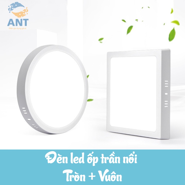 Đèn LED Ốp Trần 18w Tròn/Vuông Siêu Sáng - Tiết Kiệm Điện Năng [ Đèn LED Ốp Nổi ]