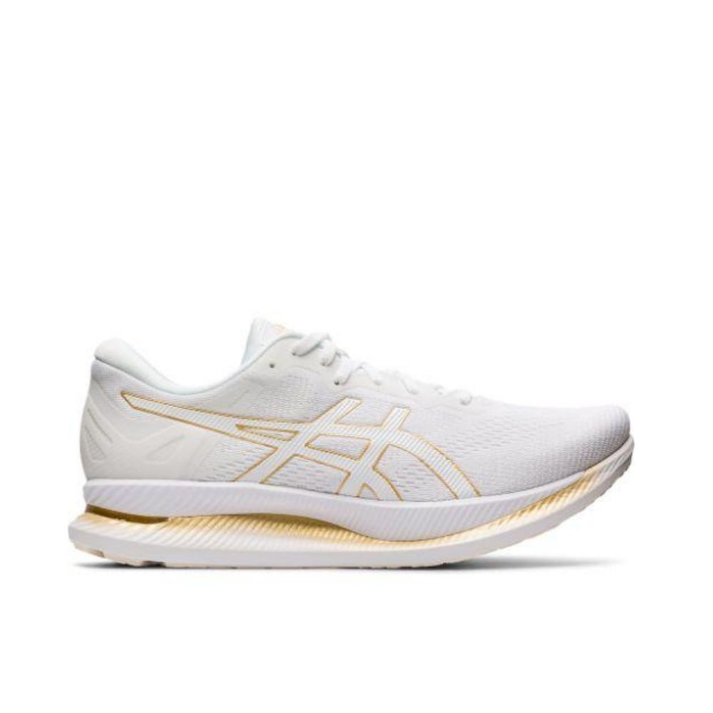 Giày Asics Nữ Đế Dày Màu Trắng / Vàng Tinh Khiết