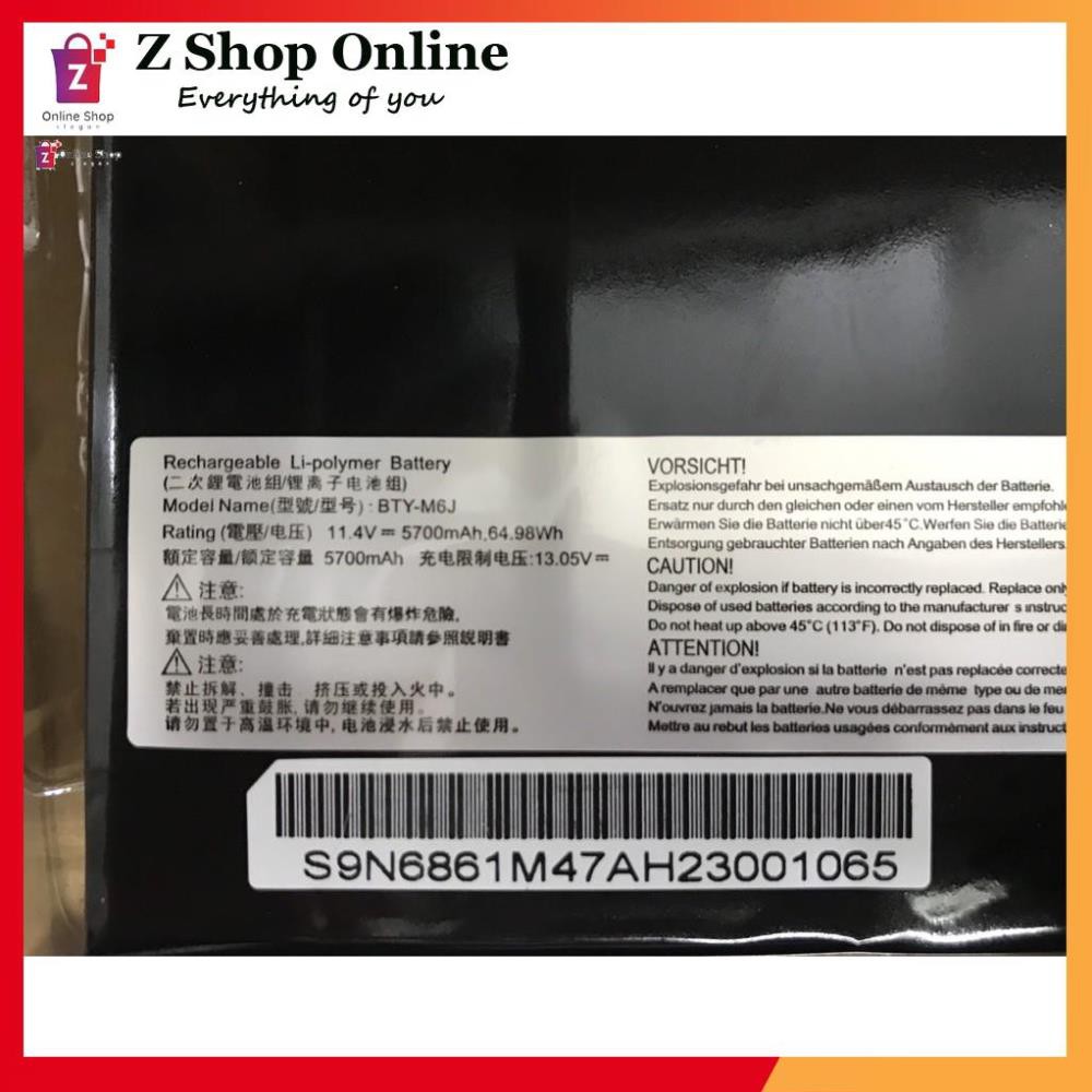 💖 Pin(Battery) Original Laptop MSI GS63 GS63VR BTY-M6J Zin