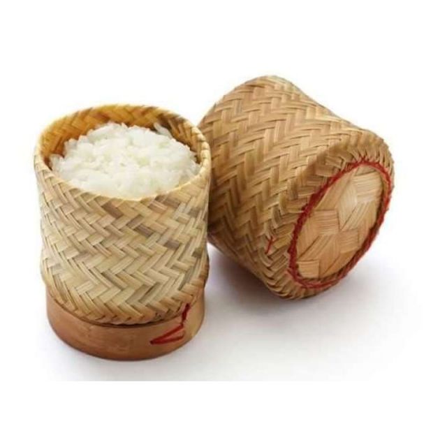 Bộ típ tre đựng xôi Lào Thái Lan đủ size กระติ๊บใส่ข้าวเหนียว