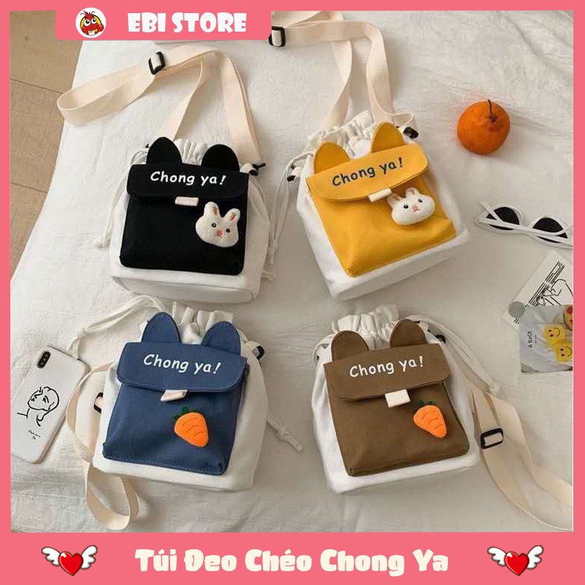 Túi Đeo Chéo Chongya ❤️ Túi Đeo Phong Cách Nhật Bản Phù Hợp Với Học Sinh, Sinh Viên