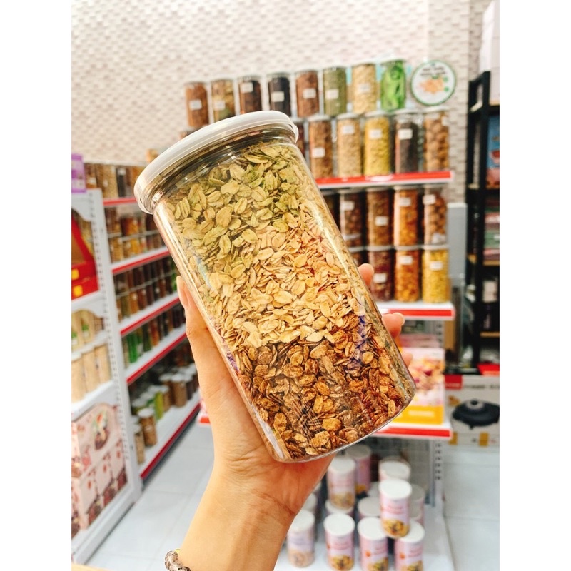 Yến Mạch Mix 3 Vị Giòn Rụm siêu ngon -Lon pet 420gr