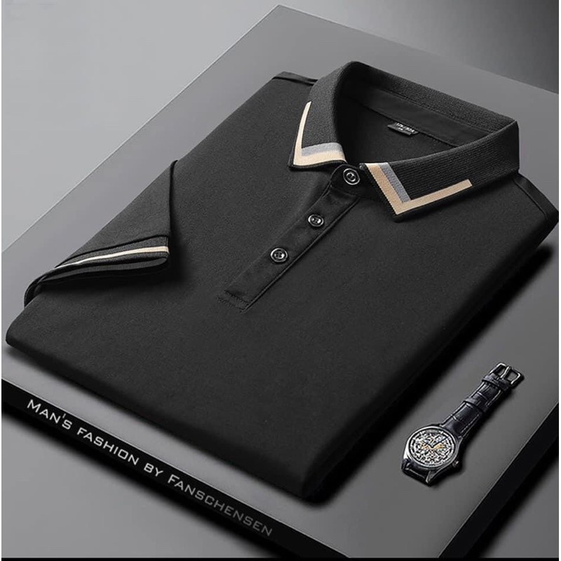 Áo Polo nam cổ bẻ phối vải cá sấu Cotton xuất xịn,chuẩn form,sang trọng-lịch lãm