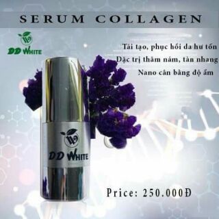 Serum collagen nhau thai cừu DD White