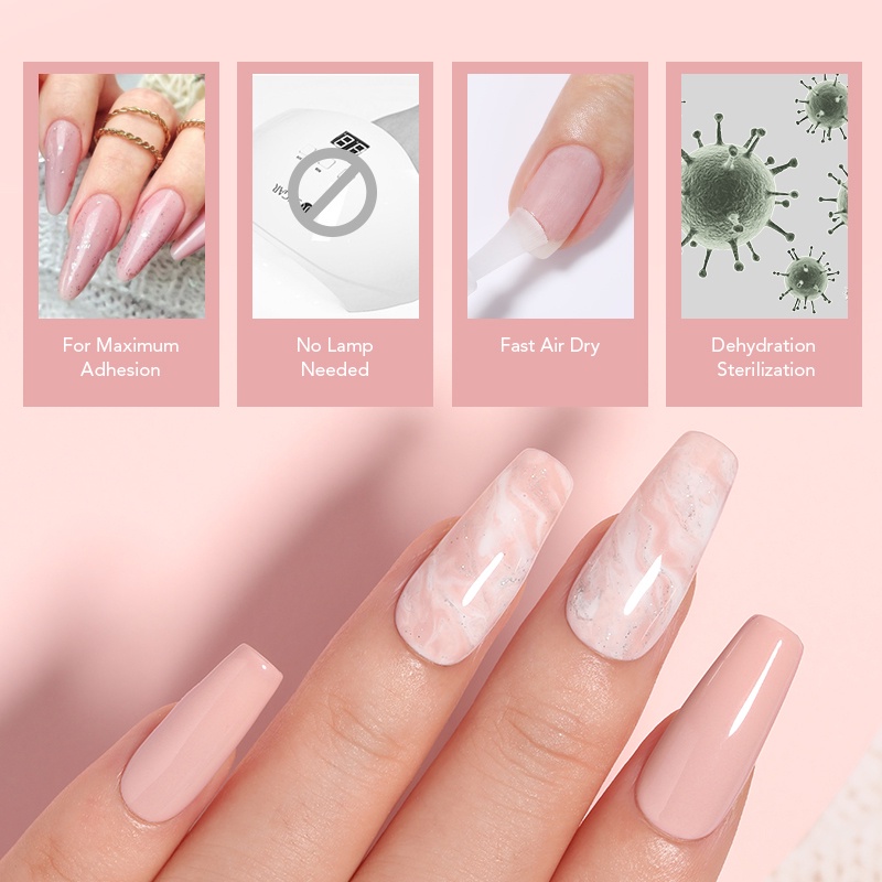 Sơn lót móng tay gel UV UR SUGAR bền màu 15ml