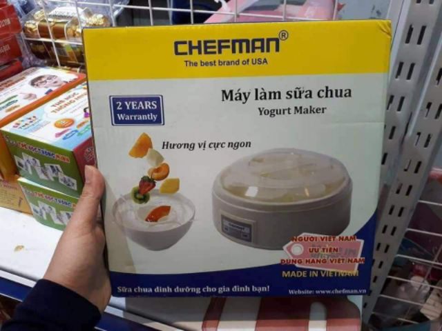 Máy Làm Sữa Chua 8 Cốc Thủy Tinh