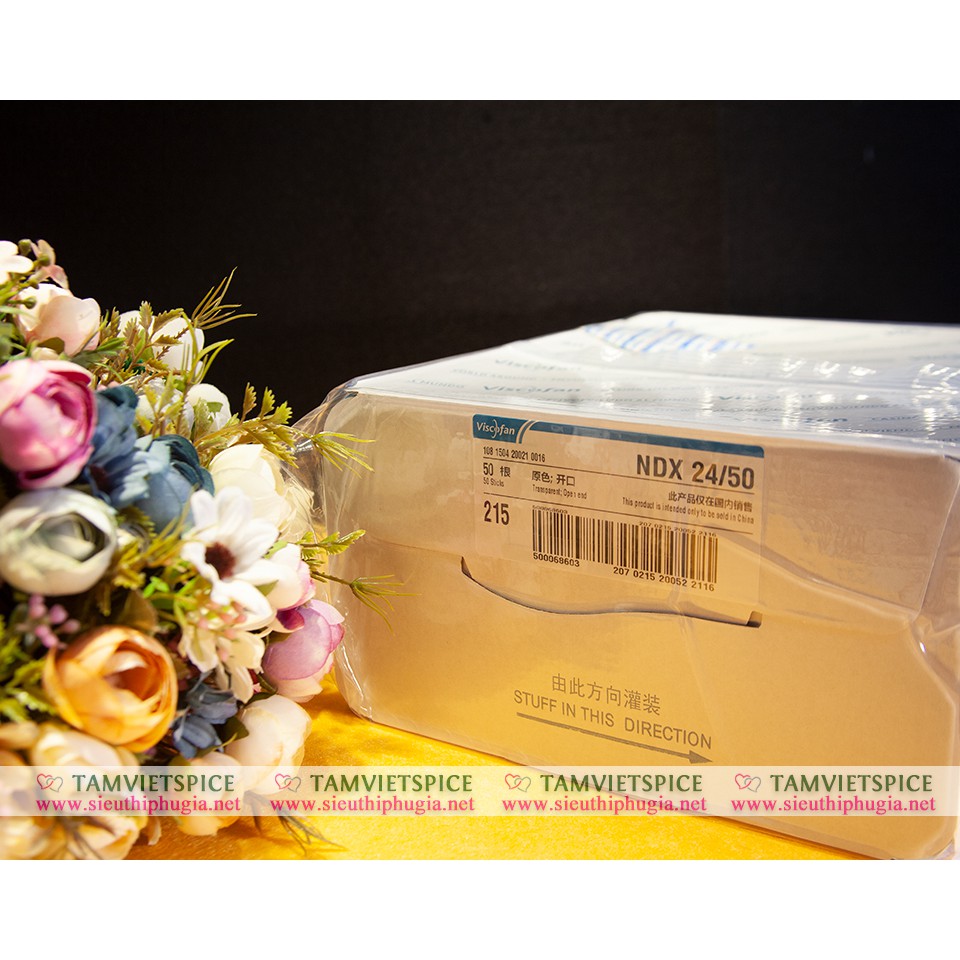 Vỏ xúc xích Collagen Viscofan phi 24 NDX