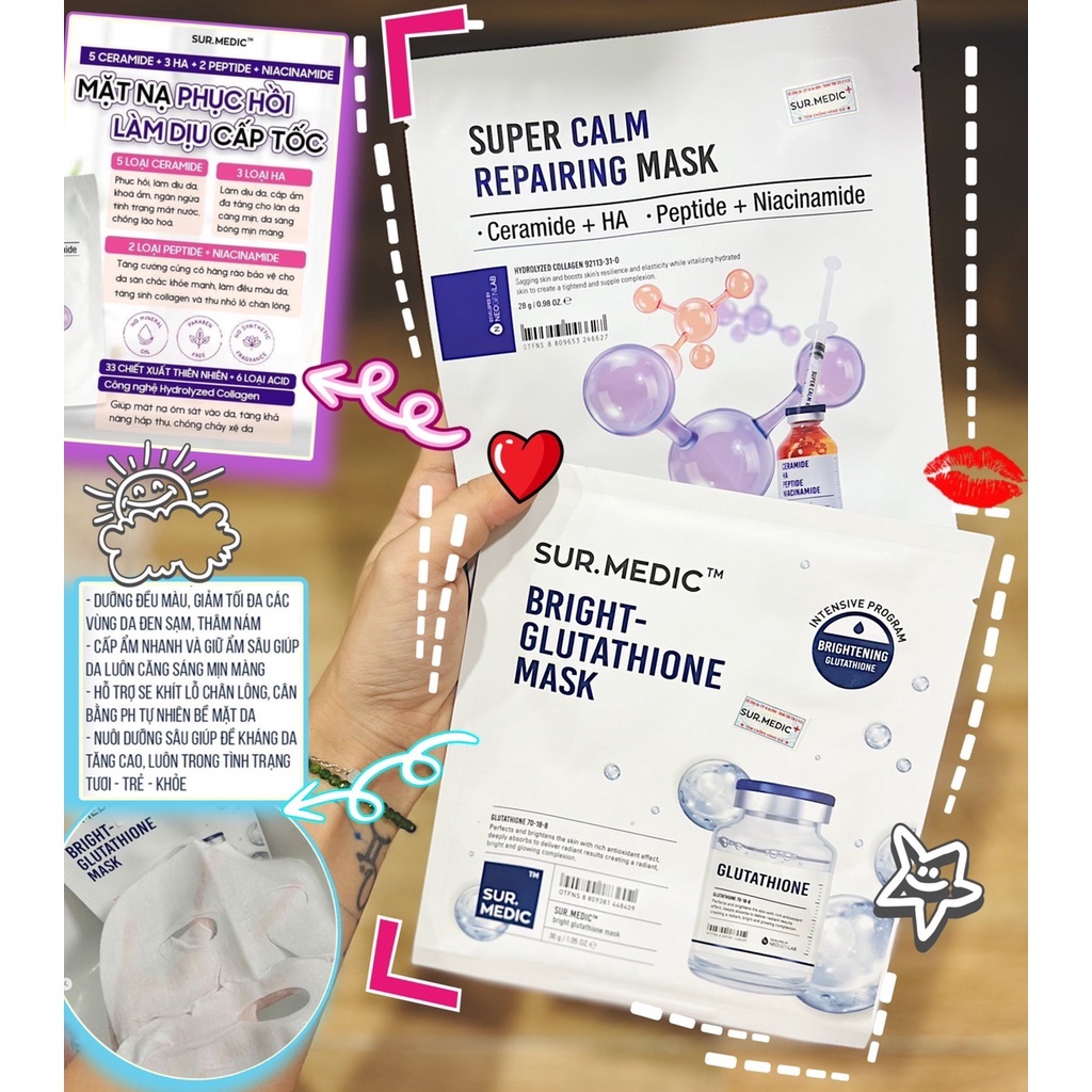 Mặt nạ #Sur.Medic (surmedic) các loại