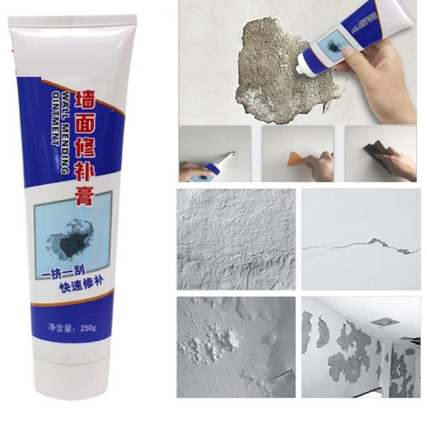 Keo vá tường/keo trám vết nứt xử lý bong tróc tường nhanh chóng hiệu quả