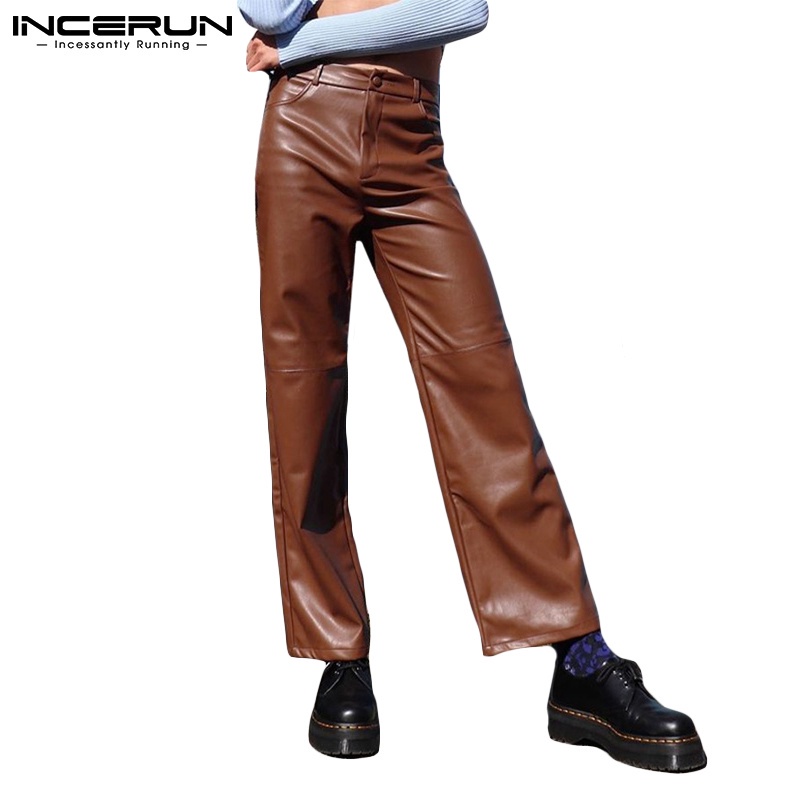 INCERUN Nam giới Thiết kế thời trang Giải trí Quần liền màu