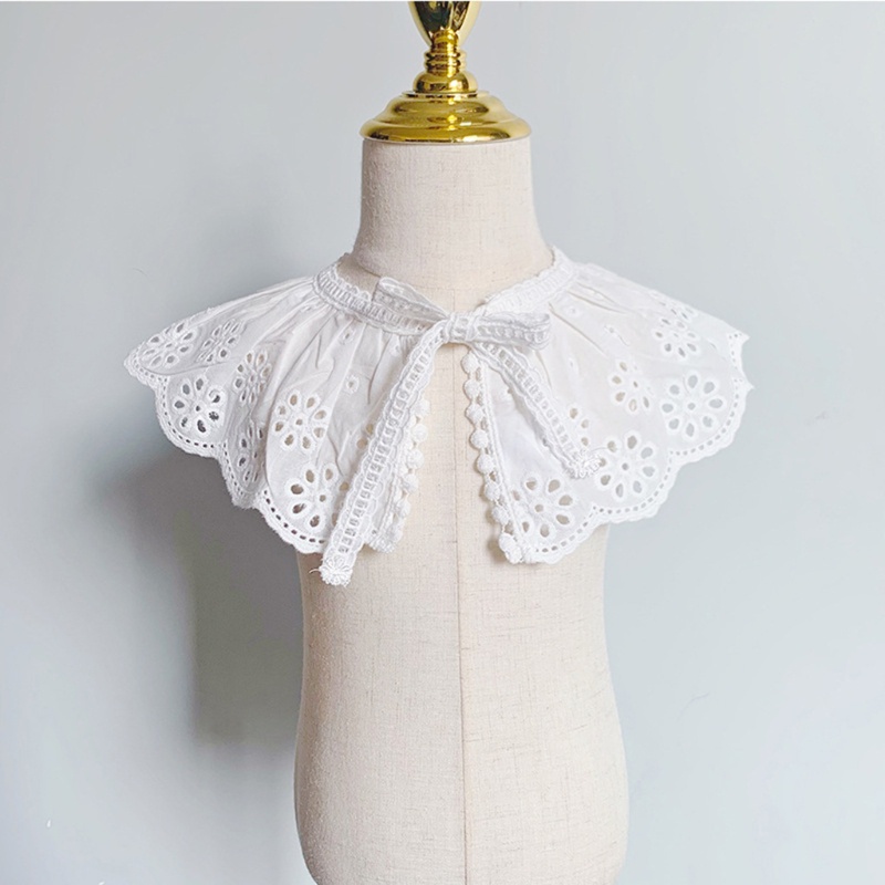 Yếm vải cotton ren mềm mại đáng yêu dành cho em bé