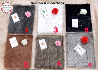 Combo thảm lông chụp ảnh giá rẻ