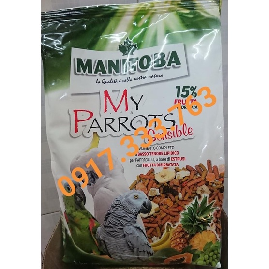 Ngũ cốc My parrot dành cho vẹt gói nguyên seal 2kg