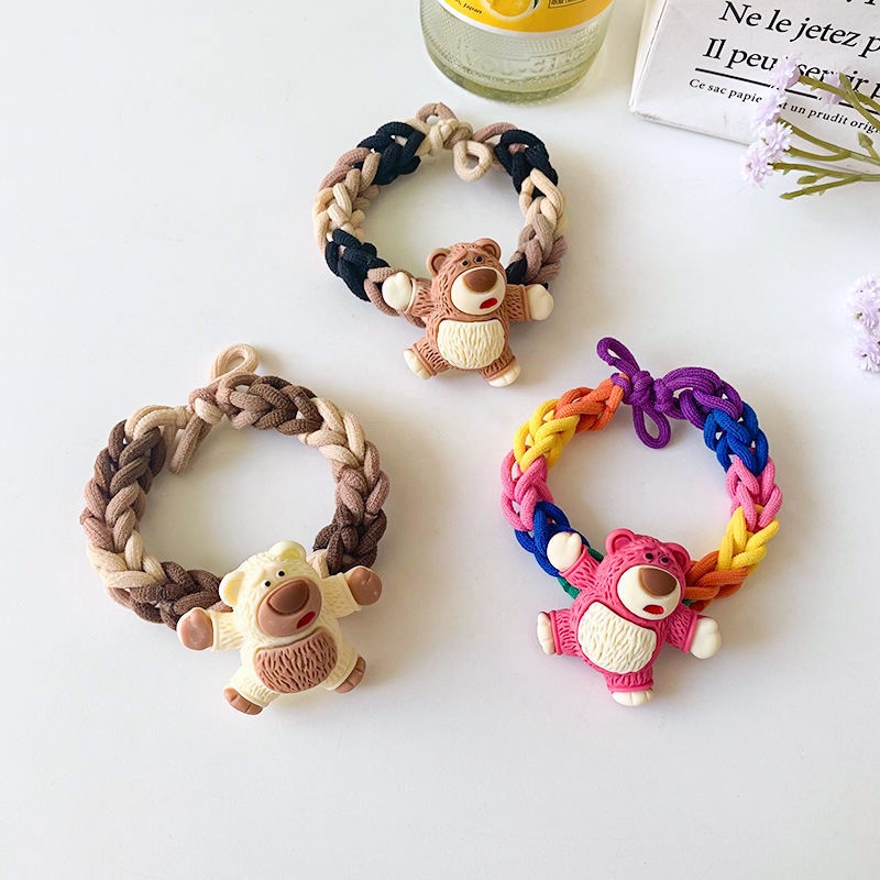 Dây buộc tóc Handmade màu sắc đơn giản phong cách Hàn Quốc cho nữ
