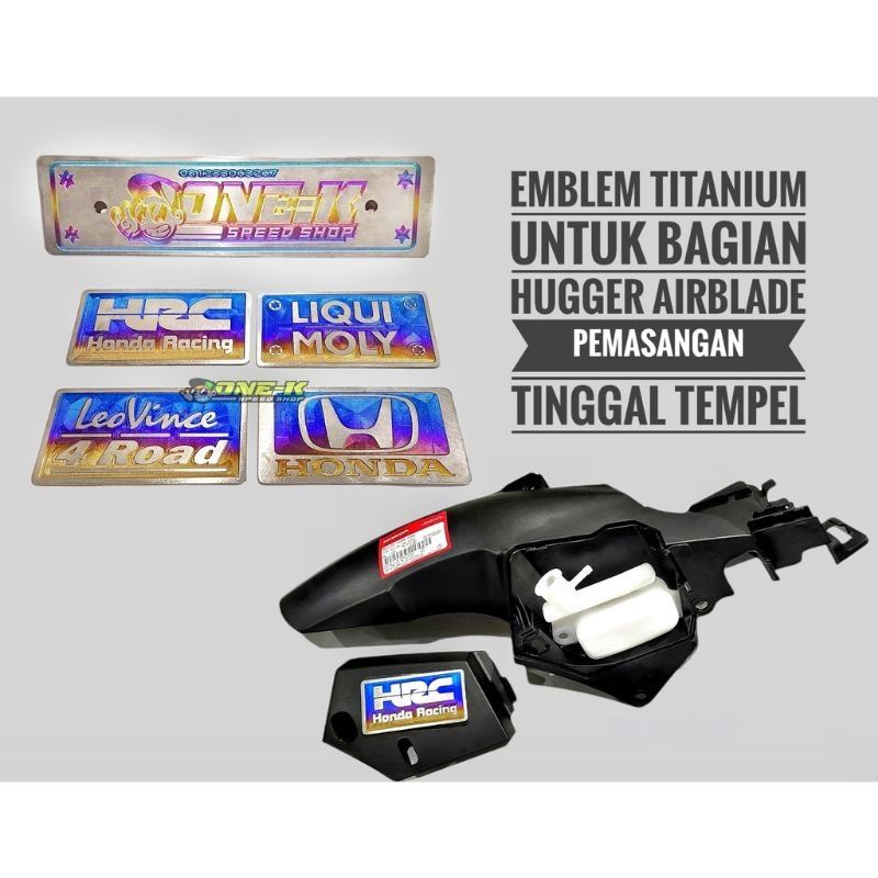 Biểu Tượng Bay Chiến Đấu Bằng Titan / Biểu Tượng Lưỡi Dao Nhuộm Màu