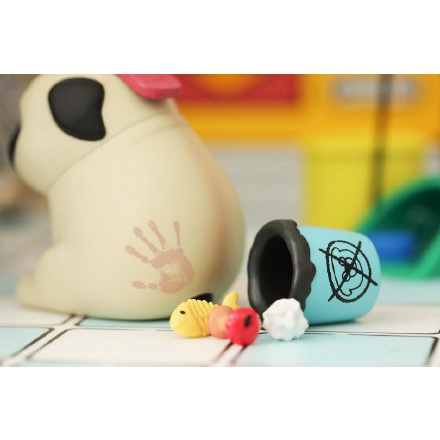 Đồ Chơi Nghệ Thuật pop mart popmart wu huang Và bazaar Màu Đen Hàng Ngày