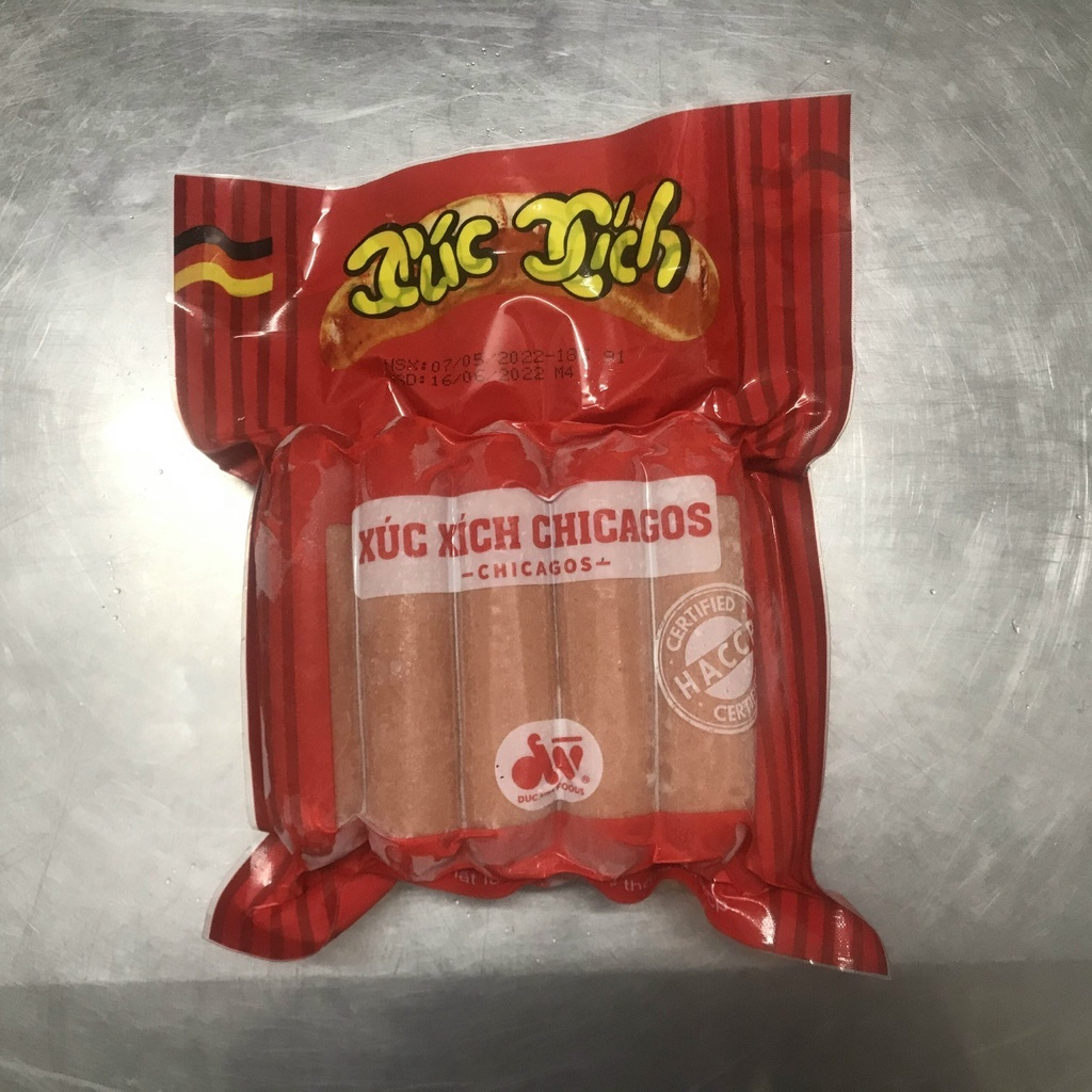10 Cái Xúc Xích Đức Việt Chicago - 4Muafood - Thực Phẩm 4 Mùa