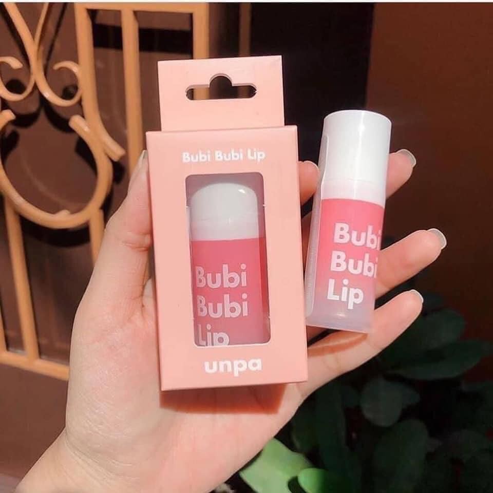 MẪU MỚI - Tẩy Tế Bào Chết Môi Sủi Bọt Unpa Bubi Bubi Lip - GEL THẢI ĐỘC, TẨY DA CHẾT MÔI