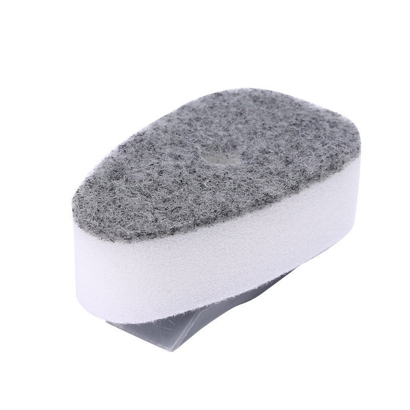 1 Bộ Bàn Chải Cọ Rửa Xoong Nồi Đầu Xốp Tay Cầm Dài Khử Trùng Đa Năng Cho Nhà Bếp Nhà Tắm