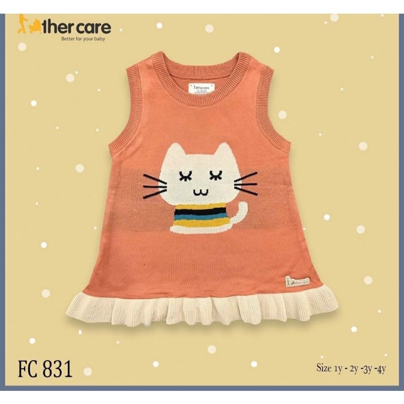 Váy len Fathercare size 4 tuổi.