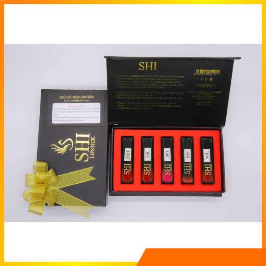 SÉT SON QUÀ TẶNG- SON KHÔNG CHÌ Son SHI- Son Kem Bền Màu, An Toàn ( 100% CHÍNH HÃNG) V V V . | BigBuy360 - bigbuy360.vn