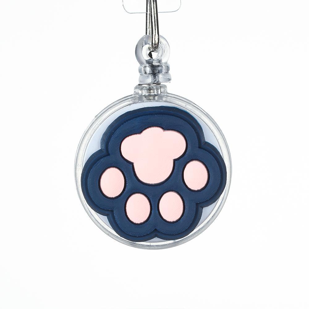 KUNHEV Huy Hiệu Cài Áo Hình Chân Mèo Hoạt Hình Đáng Yêu Dành Cho Học Sinh