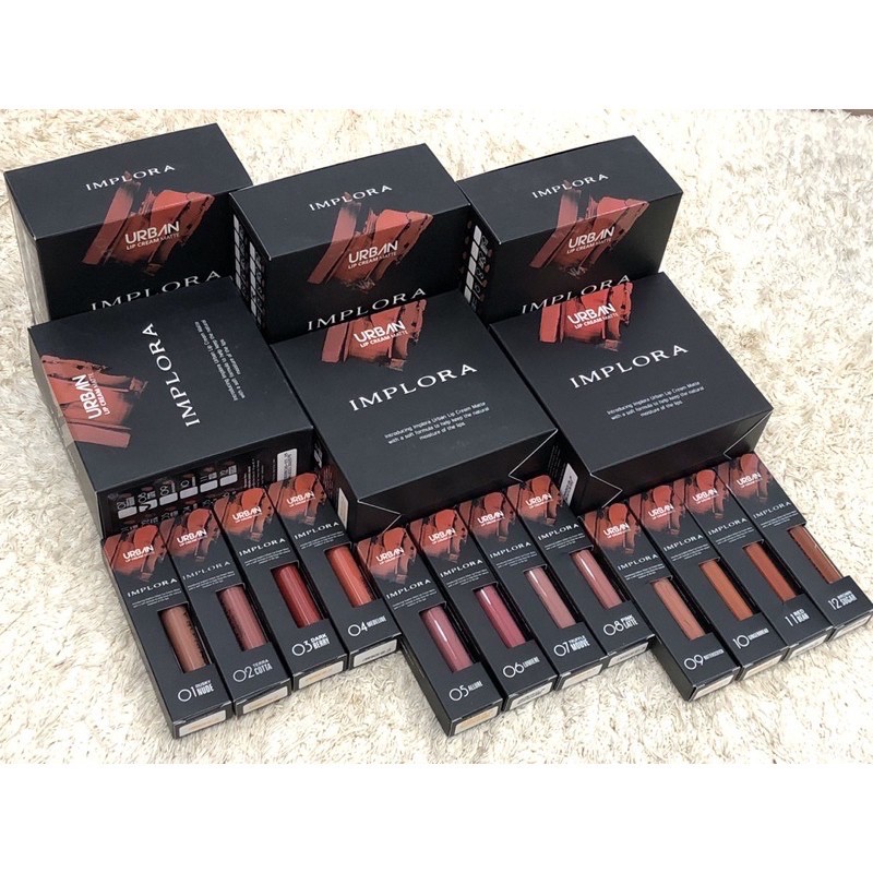 (hàng Mới Về) Son Kem Lì Urban Lên Màu Chuẩn Đẹp Mờ / Matte | BigBuy360 - bigbuy360.vn