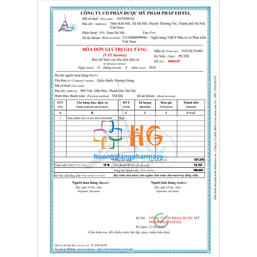 Siro Imochild - Bổ sung các Vitamin, khoáng chất và acid amin, giúp trẻ ăn ngon miệng. Tăng cường sức đề kháng