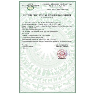 Viên bổ sung kẽm Zinc Bioisland 120 viên xuất xứ Úc