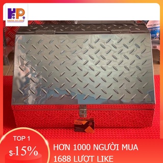 THÙNG ĐỰNG ĐỒ NGHỀ INOX CHO XE TẢI KT 40x25x25cm - HÀNG CAO CẤP CHẤT LƯỢNG