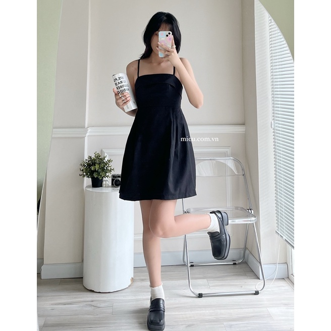Đầm 2 dây dễ thương Ashly Miều Est.2013