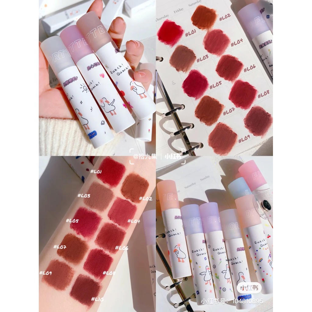 [FLORTTE] Son kem lì Flortte Matte Lip Mud | Thế Giới Skin Care