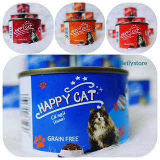 Pate mèo đậm vị Happy Cat Dạng lon 160Gam