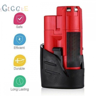 【GIGGLE】2X M12 3 Cell Li-ion Battery Plastic Case Box Part Shell Tool,For Milwaukee 12V.