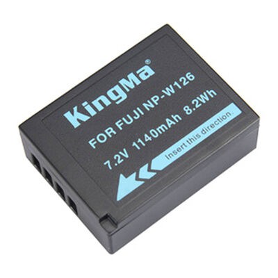 PIN W126 KINGMA CHO MÁY ẢNH FUJIFILM ( Tặng kèm hộp đựng chống nước)