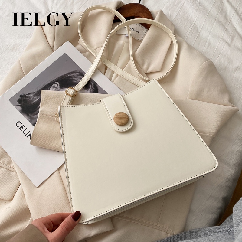 IELGY Túi đeo chéo IELGY thiết kế đơn giản thời trang cho nữ