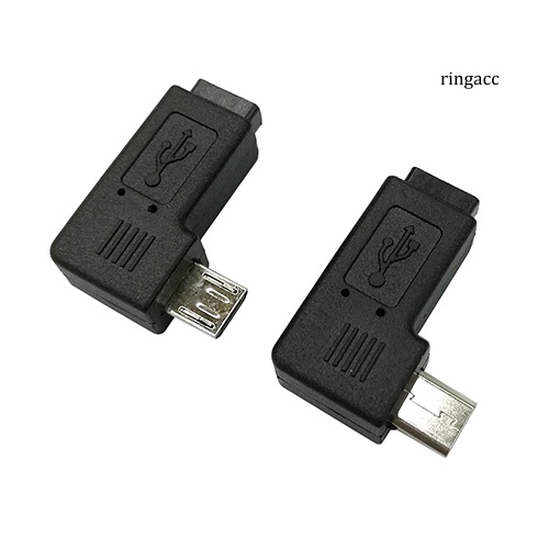 Cặp đầu chuyển đổi Micro USB 90 độ sang đầu cái