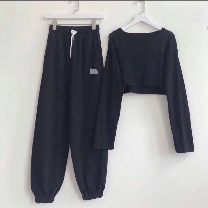 Quần Jogger- Quần Bom Bo Gấu Unisex Thể Thao Ống Rộng phong cách Ulzzang Cá Tính Cá trẻ trung Năng Động