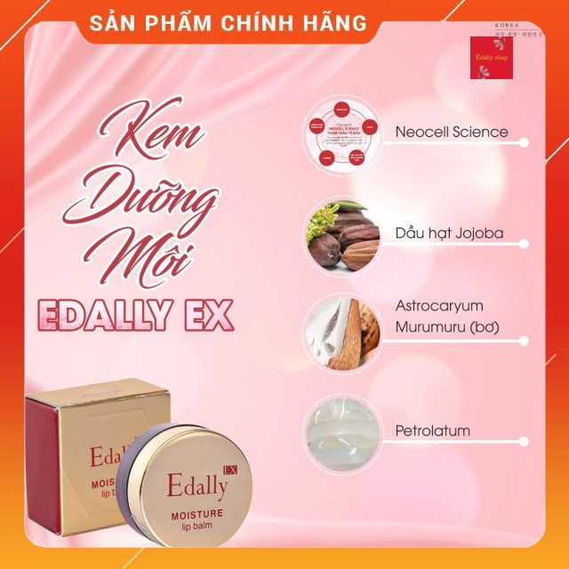 Mặt nạ ủ môi Edally EX - Edally Hàn Quốc- Moisture Lip Balm giúp dưỡng ẩm và làm hồng môi