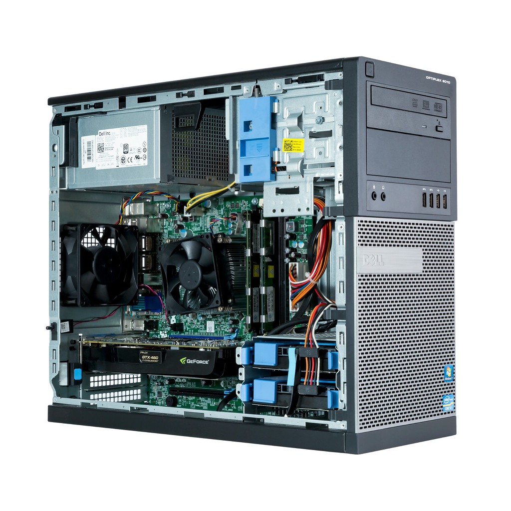 Máy Tính Bàn Dell Optiplex 9010MT (Core I5-3550, Ram DDR3 4gb, HDD 500Gb) Giá Rẻ, Bảo Hành 12 Tháng