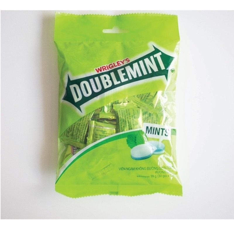 Doublemint viên ngậm không đường hương pepermint