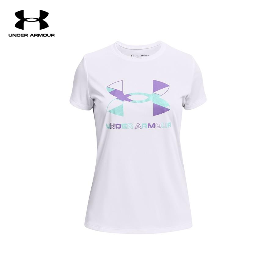 Áo thun tay ngắn bé gái Under Armour Tech Graphic Big Logo - 1363384-104