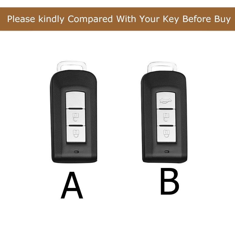 Vỏ bọc chìa khóa bằng hợp kim kẽm cho xe hơi Mitsubishi Xpander Pajero Triton Pander Lancer