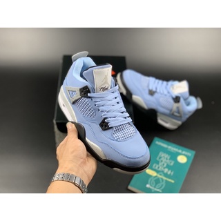 Giày thể thao/ Sneaker Jordan 4 xanh dương (Full box - tặng kèm tất sneaker)