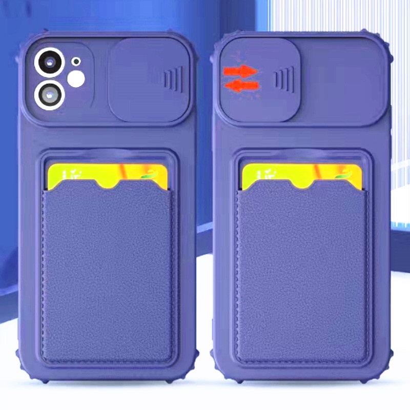 Ốp điện thoại khe cắm thẻ bảo vệ camera cho Samsung Galaxy A51 A71 A21S A11 M11 A50 A50S A30S A30 A20 A10 M10 A10S A20S