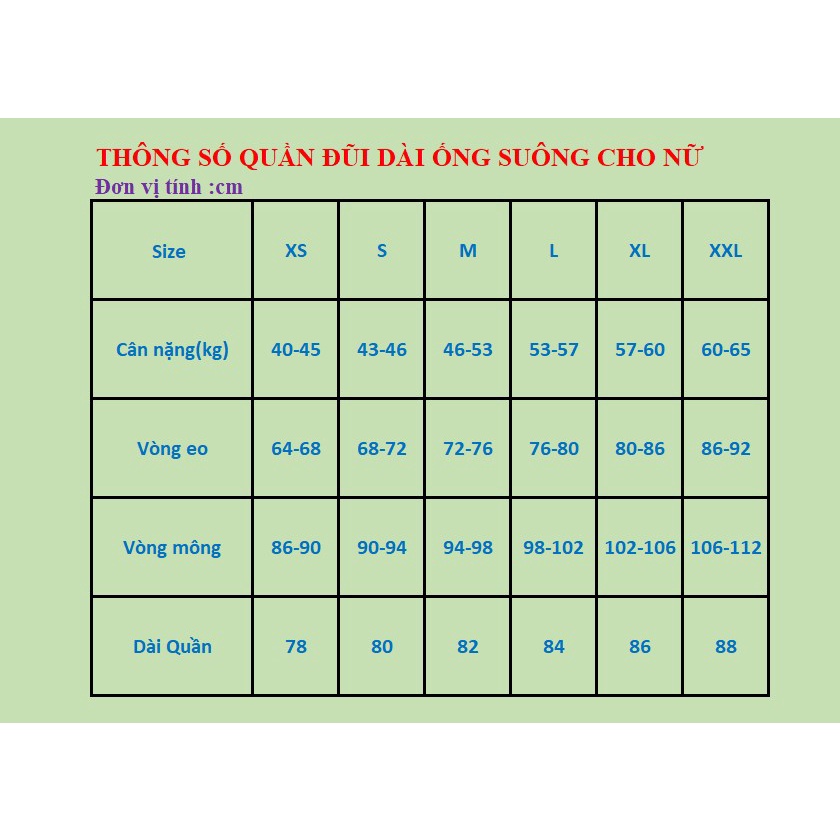 Quần Dài Ống Rộng chất đũi cực xinh.
