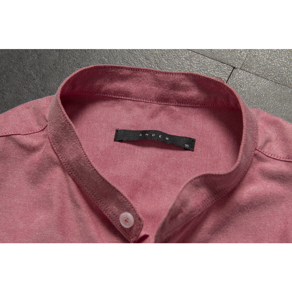 SALE. Áo sơ mi cổ trụ nam vải oxford hàng đẹp, may kỹ