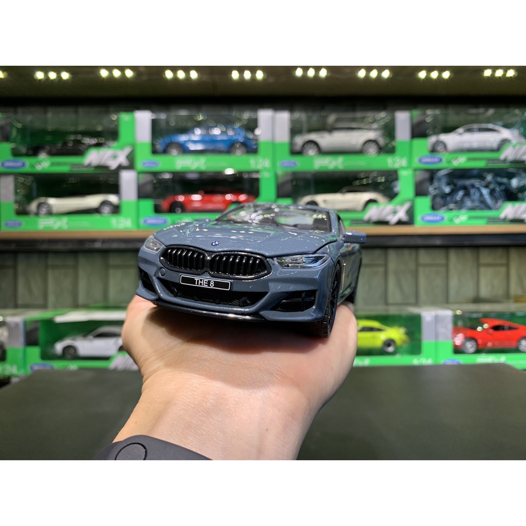 Xe mô hình siêu xe BMW 840i tỉ lệ 1:24 hãng HengTeng